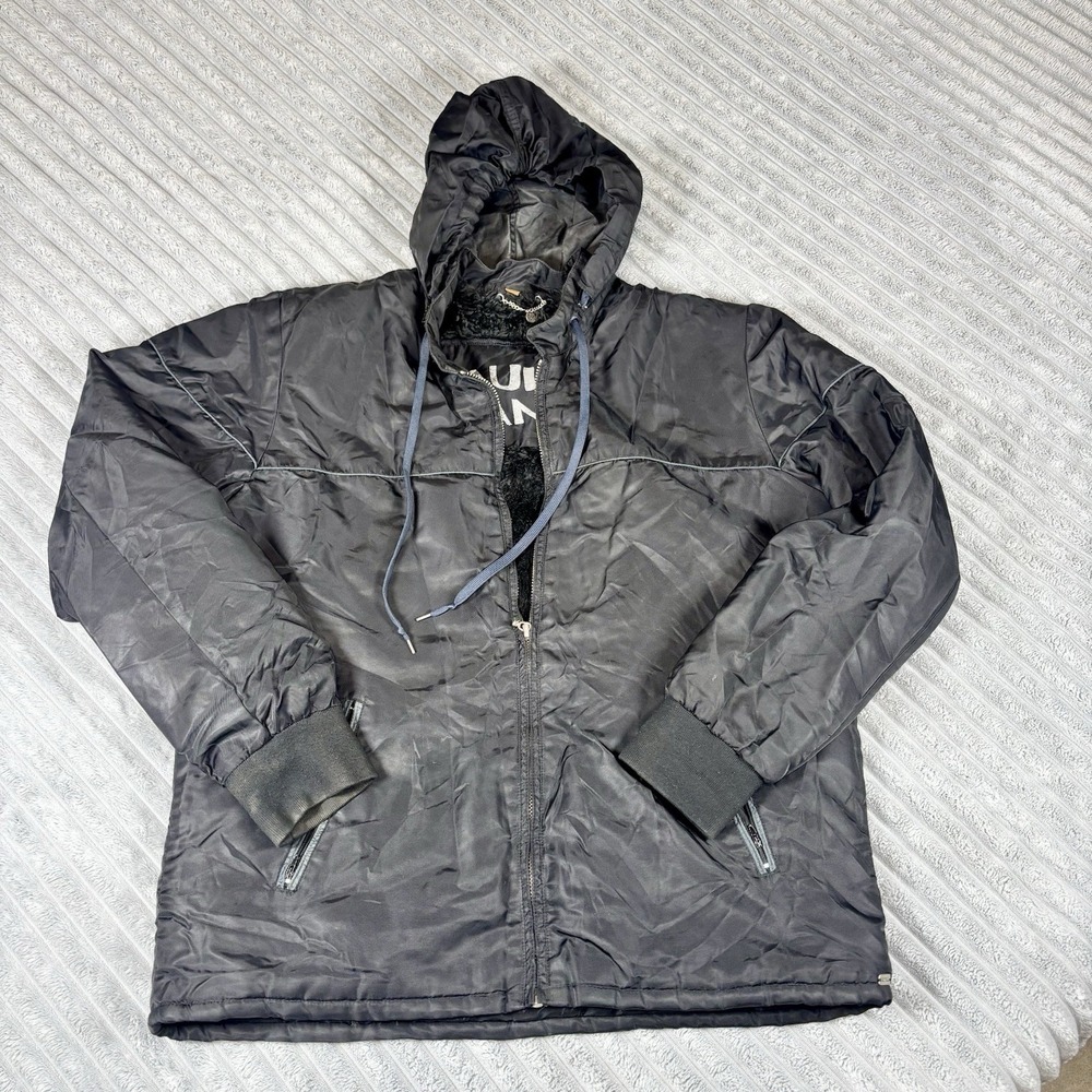 Paul Frank men's‎ XL faux Fur inside lining Full zip jacket